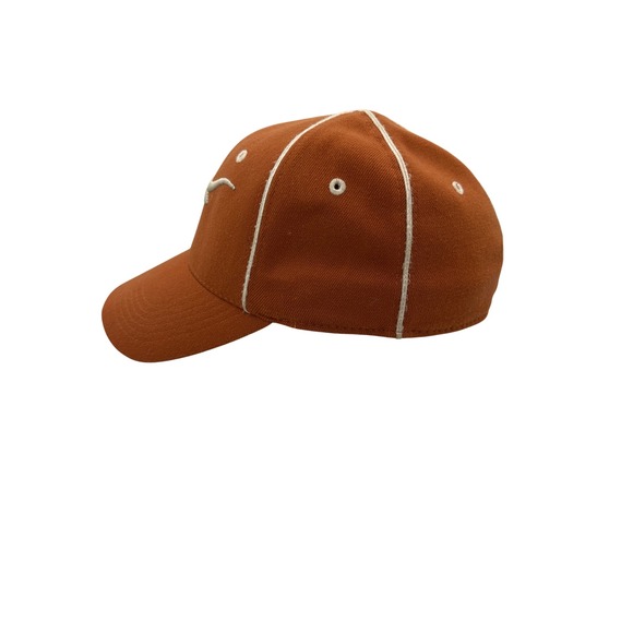 Texas Longhorns Burnt Top of the World  Orange Embroidered Baseball Cap Hat OSFM - Picture 4 of 9